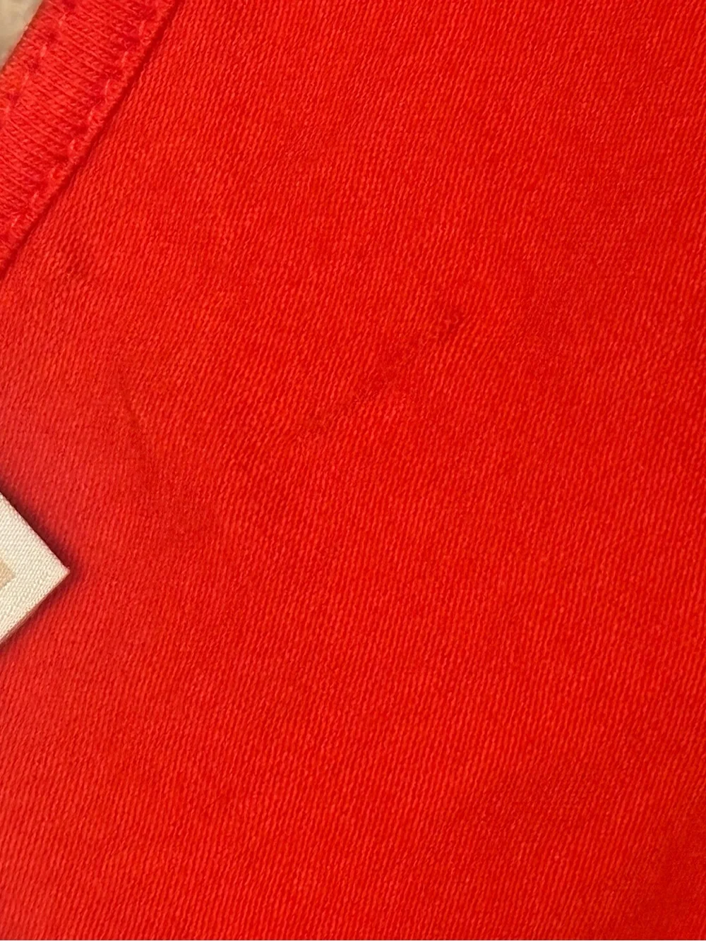 NWT Michael Kors Red‎ Cold-Shoulder Cut Out Cotton Top Medium Shirt